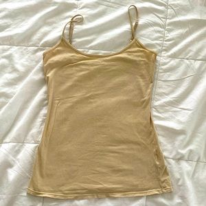 XS Old Navy Tan First-Layer Cami Top for Women